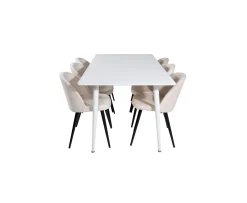 Venture Home Polar Matbord Vit 180cm