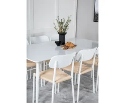 Venture Home Polar Matbord Vit 180cm