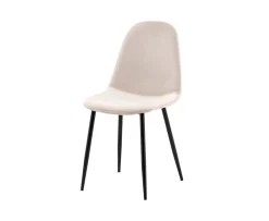 Venture Home Polar Matstol Sammet Beige