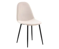 Venture Home Polar Matstol Sammet Beige