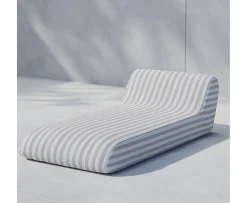 Venture Home Redang Solsäng White/ Beige Striped 85x168