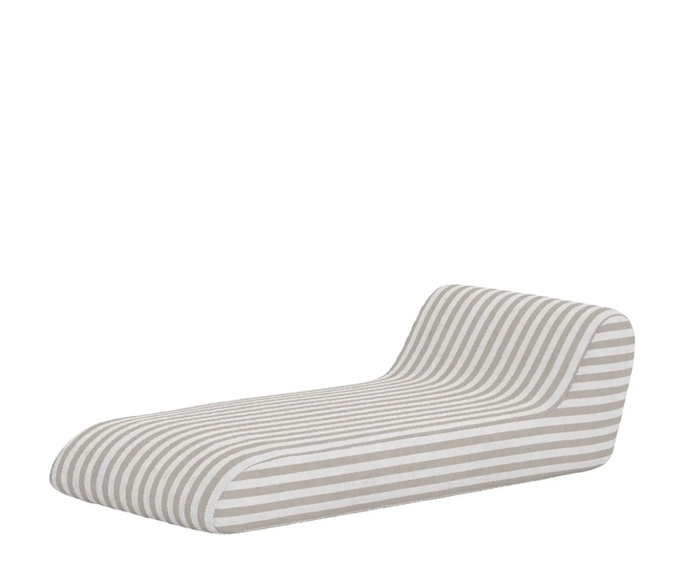 Venture Home Redang Solsäng White/ Beige Striped 85x168