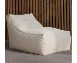 Venture Home Redang Solstol White Bouclé