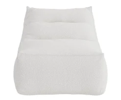 Venture Home Redang Solstol White Bouclé