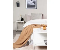Venture Home Staal Sidobord Vit 46cm