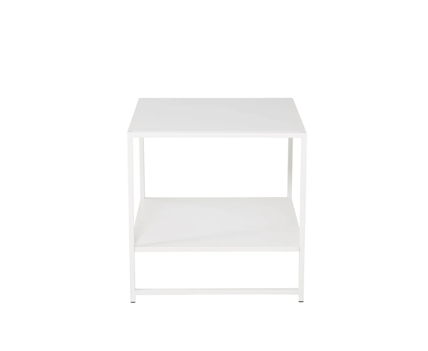 Venture Home Staal Sidobord Vit 51cm