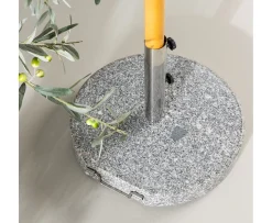 Venture Home Stathera Parasollfot Rough Stone