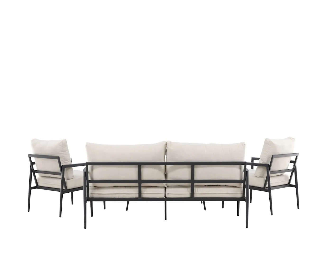 Venture Home Taromina Loungeset Black/Beige