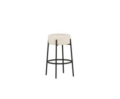 Venture Home Tucson Barstol Vit Boucle Large
