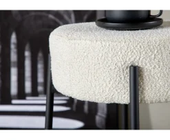 Venture Home Tucson Barstol Vit Boucle Large