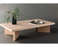 Vind Bassholmen Soffbord Whitewash 140cm
