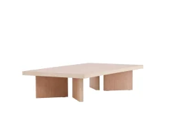Vind Bassholmen Soffbord Whitewash 140cm