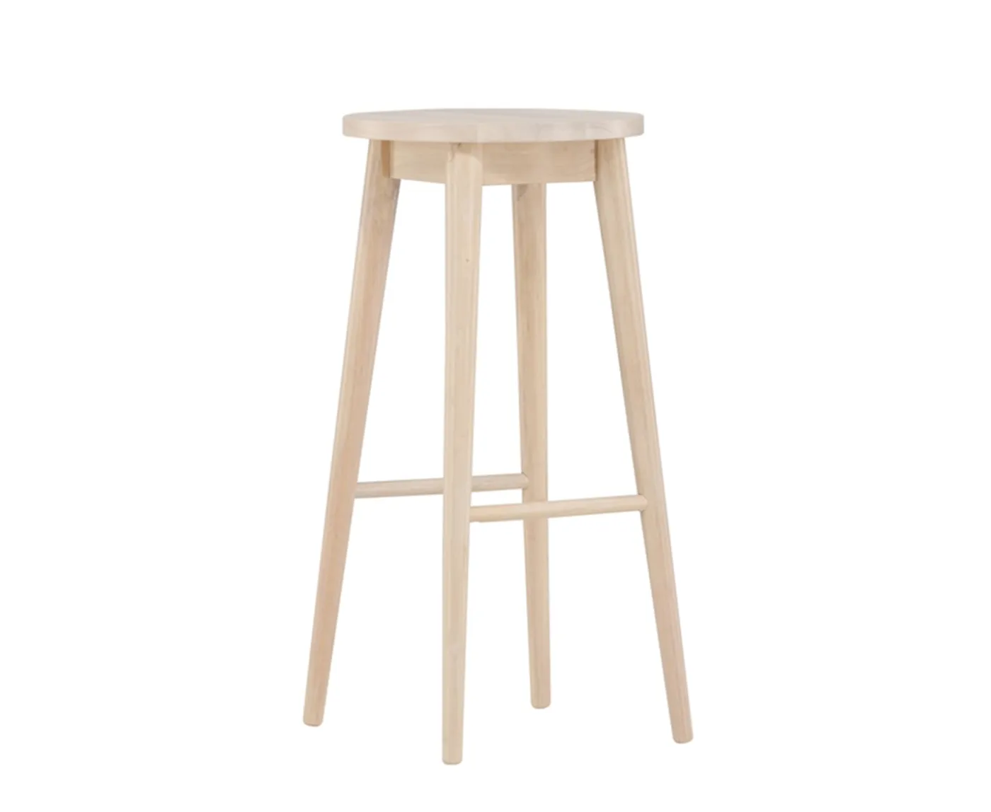 Vind Mollösand Barstol Vitpigmenterad 75cm