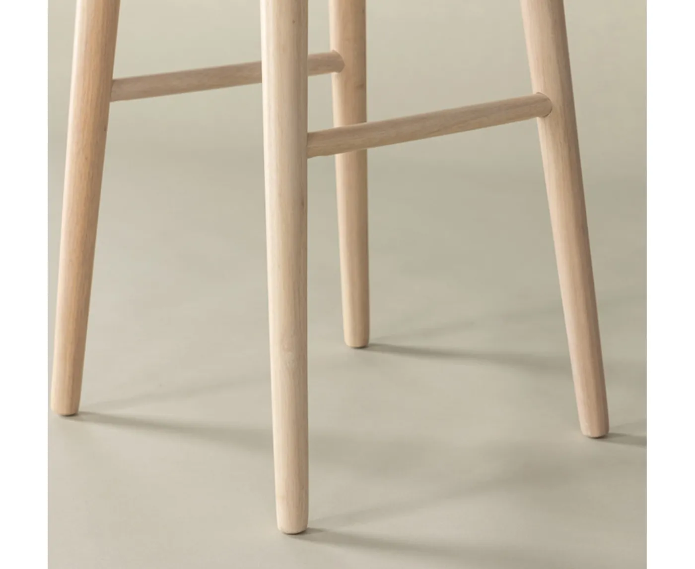 Vind Mollösand Barstol Vitpigmenterad 75cm