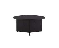 Vind Saltö Soffbord Black Ø65