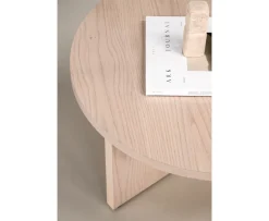 Vind Saltö Soffbord Whitewash Ø82