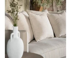 Vind Segelskären Soffa Whitewash/ Beige Linen