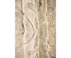 Vind Trondheim x Josefin Lustig Ullmatta Beige/White 170x240