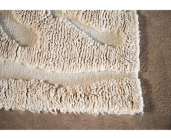 Vind Trondheim x Josefin Lustig Ullmatta Beige/White 200x300