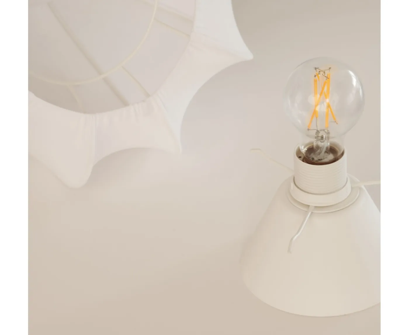 Watt & Veke Anna Plafond Cotton White Mini