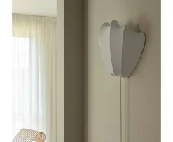 Watt & Veke Anna Vägglampa Cotton White Small