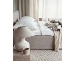 Watt & Veke Basic Flat Lampskärm Natural 42cm