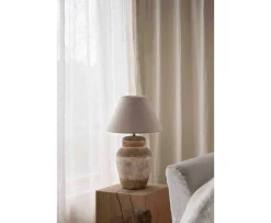 Watt & Veke Basic Wide Lampskärm Natural Ø25