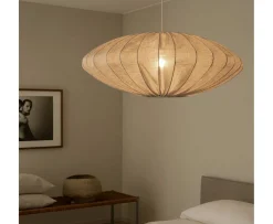 Watt & Veke Ellipse Taklampa Linne Sand 80