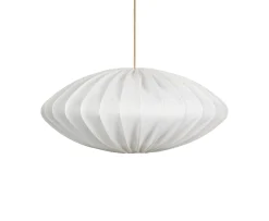 Watt & Veke Ellipse Taklampa Linne White 80
