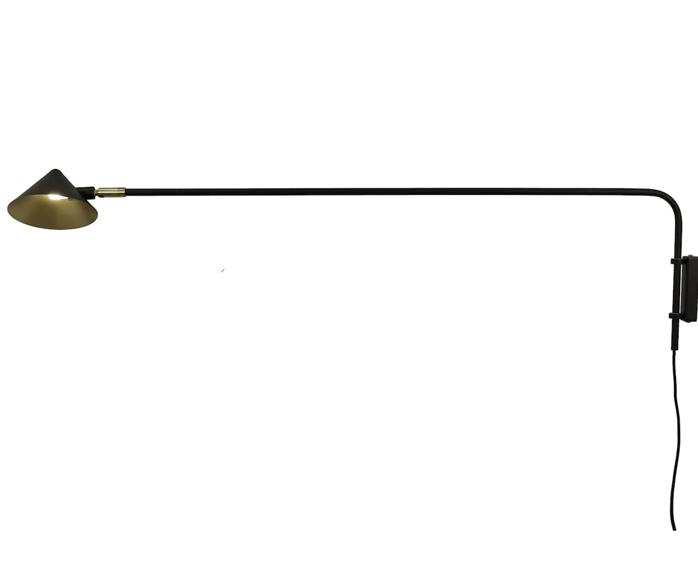 Watt & Veke Kelly Long Vägglampa Svart