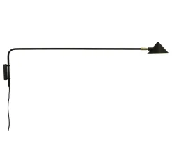 Watt & Veke Kelly Long Vägglampa Svart