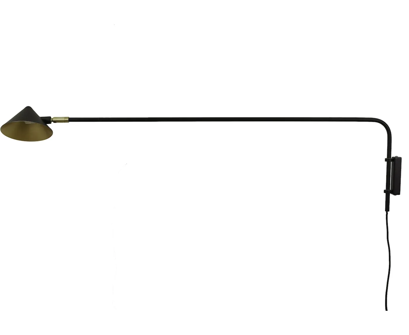 Watt & Veke Kelly Long Vägglampa Svart