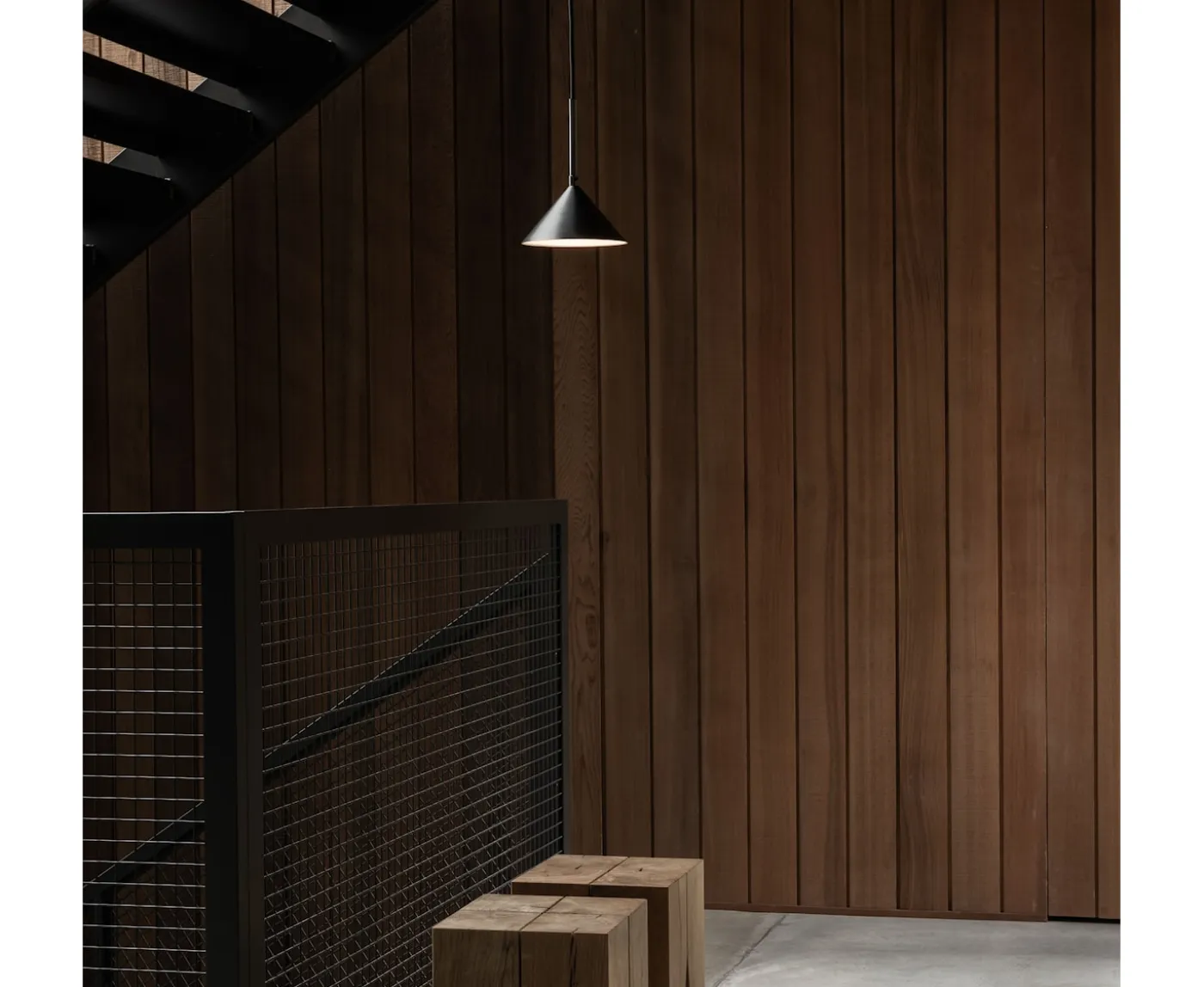 Watt & Veke Kuro Taklampa Black Ø17