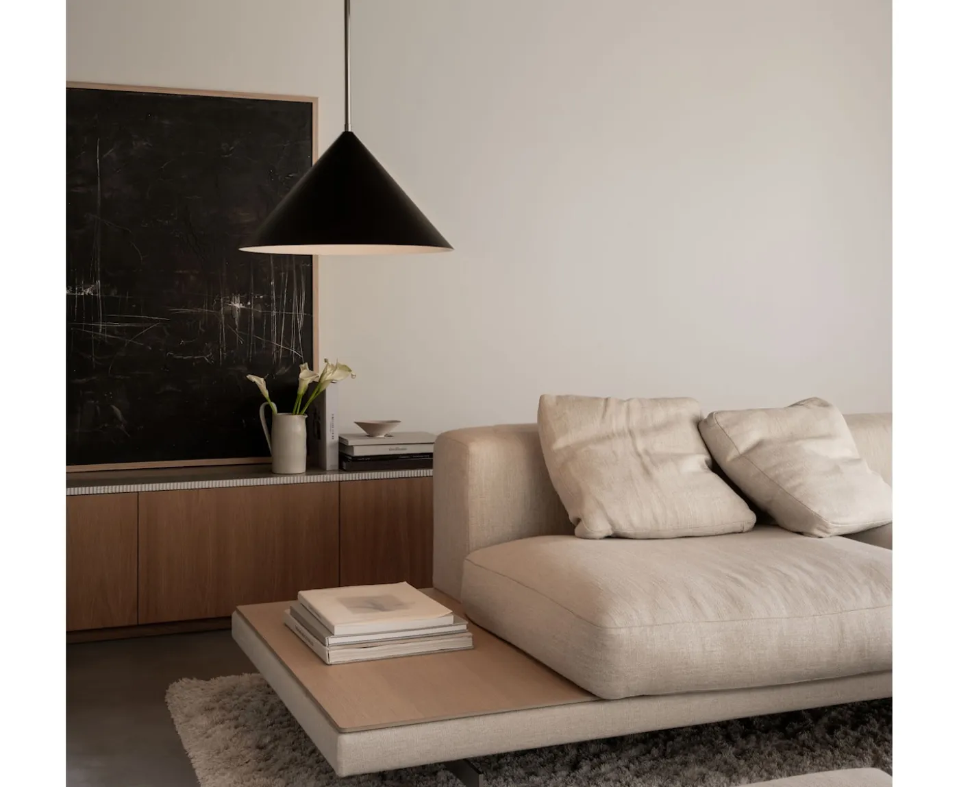 Watt & Veke Kuro Taklampa Black Ø45