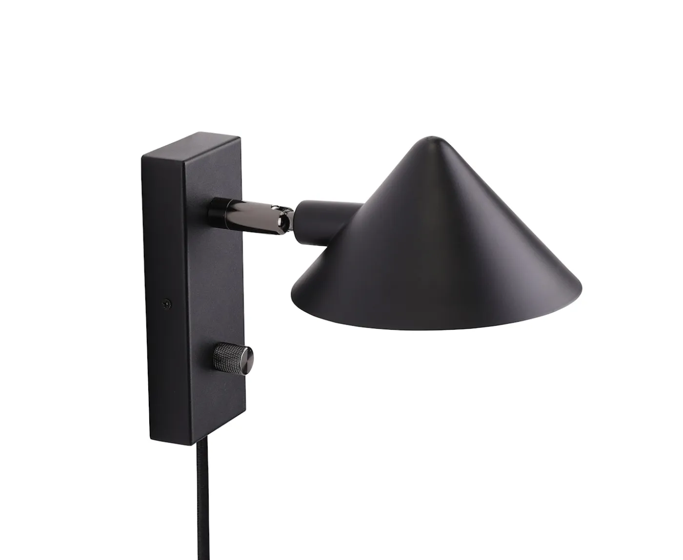 Watt & Veke Kuro Vägglampa Black 16cm