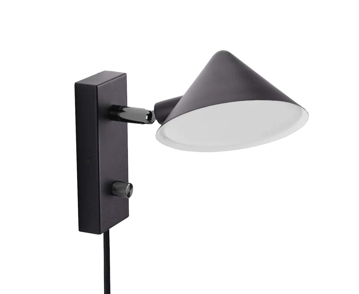 Watt & Veke Kuro Vägglampa Black 16cm