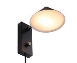 Watt & Veke Kuro Vägglampa Black 16cm