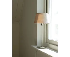 Watt & Veke Line Lampfot Matt Chrome 45cm