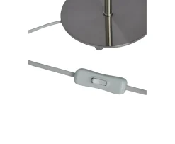 Watt & Veke Line Lampfot Matt Chrome 45cm