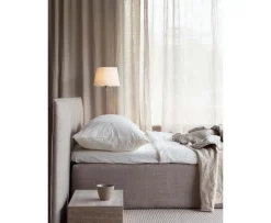 Watt & Veke Line Lampfot Matt Chrome 45cm