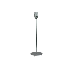 Watt & Veke Line Lampfot Silver 45cm