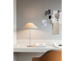 Watt & Veke Line Lampfot Silver 45cm