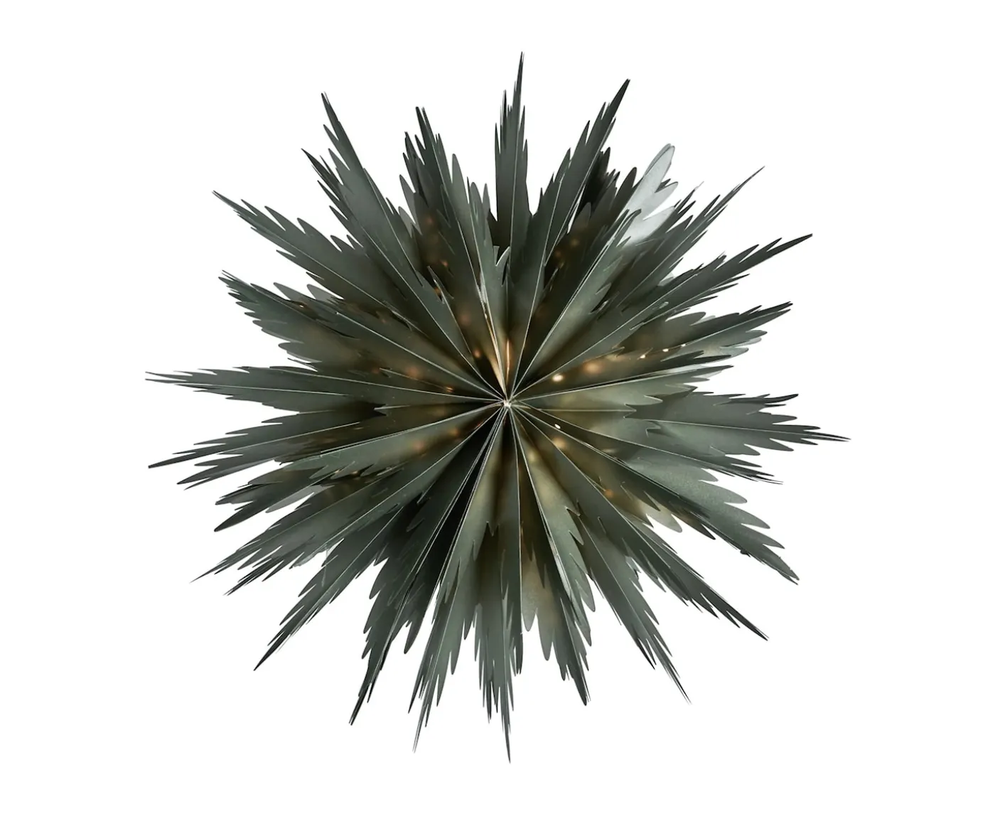 Watt & Veke Liz Julstjärna Green 50cm