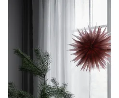 Watt & Veke Liz Julstjärna Red Ochre 50cm