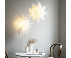Watt & Veke Liz Julstjärna White 50cm