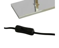 Watt & Veke Mika Lampfot Silver 40cm