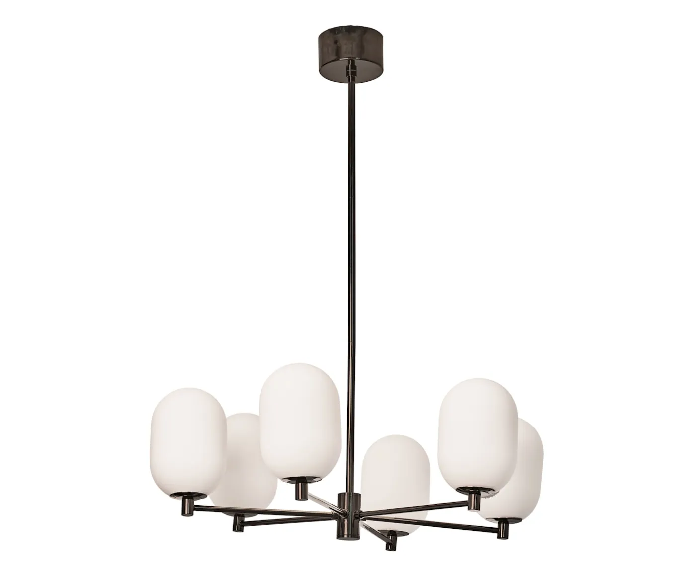 Watt & Veke Noor Taklampa Opal/Black 65cm