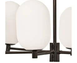 Watt & Veke Noor Taklampa Opal/Black 65cm