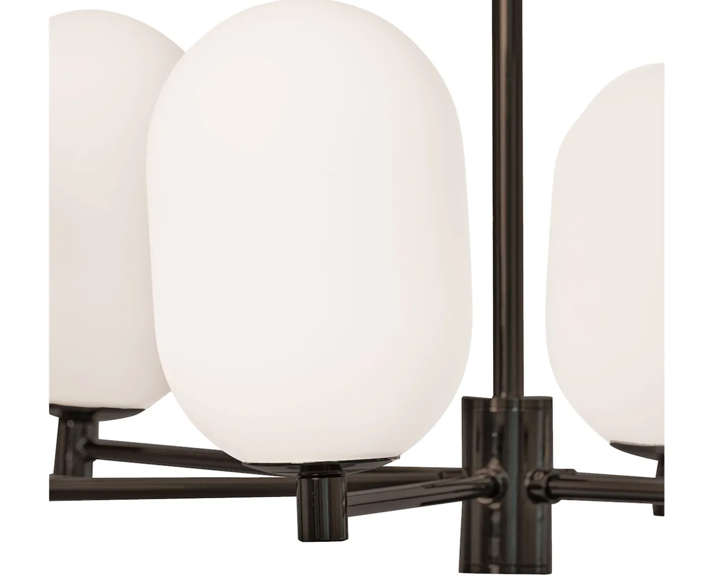 Watt & Veke Noor Taklampa Opal/Black 65cm