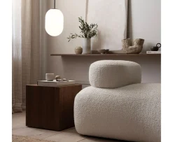 Watt & Veke Noor Taklampa Opal/Black Medium